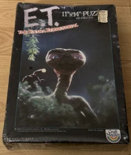 Sealed 1982 Craftmaster E.T. Extra Terrestrial 11” X 14” Puzzle W Caldor Sticker