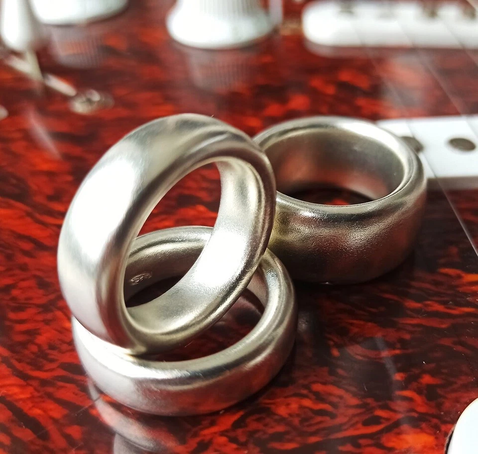 Fedone Fascione Argento 925 pieno Tipo Dodo uomo donna regalo Natale - Immagine 4 di 4