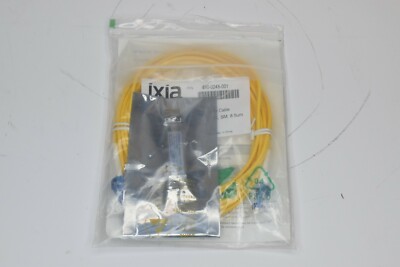 Ixia SFP+KT+LR 1310NM 10 Gig SFP+ Tranceiver Kit w/ 3M Cable FTLX1471D3BCL