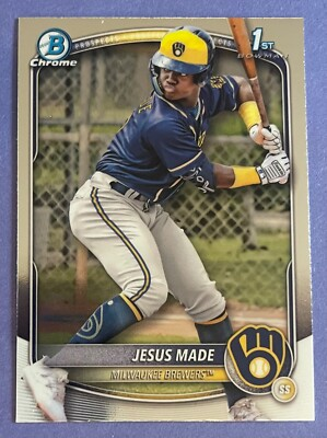 #ad 2025 Bowman Baseball BCP Chrome Prospects 1st Bowman You Pick $1.25