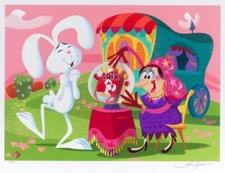 Alan Bodner SIGNED Trix Cereal Rabbit Paper Print Limited Edition