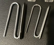 Pottery Barn (Set of 2) Metal Slide Hook Drapery Curtain hardware replacement