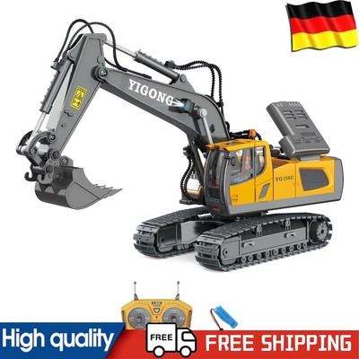 1/20 11CH Crawler 2.4G Wireless Construction RC Car Toy Remote Control Excavator