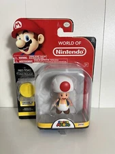 World of Nintendo Red Toad Jakks Pacific NIB NEW IN BOX