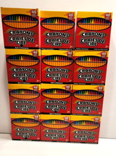 12 Boxes Of Crayons 48 Count Each Assorted Colors Some With Sharpeners