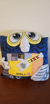 Disney Wall-E Plush Stuffed Pillow 13'' × 13'' 