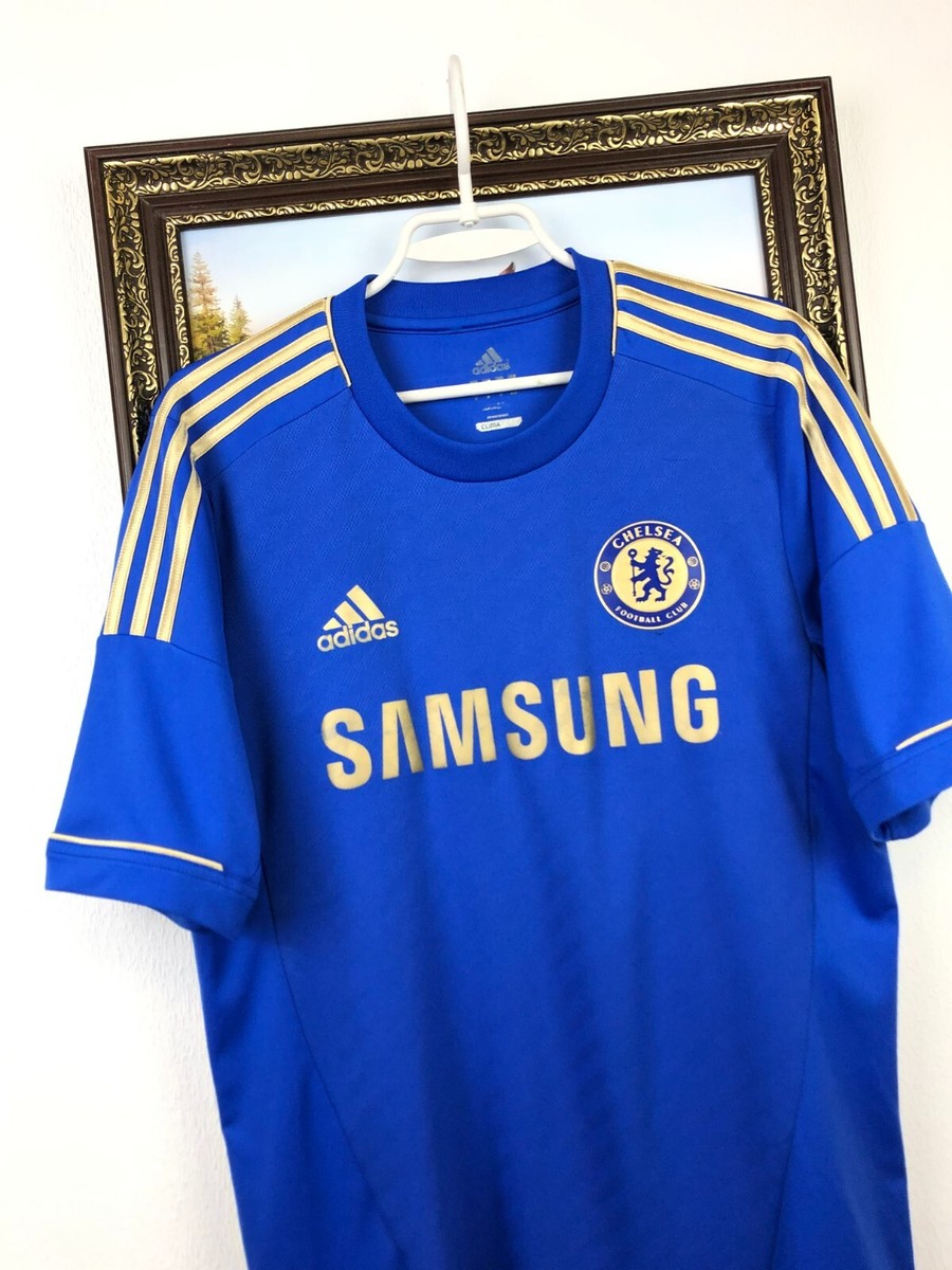 Chelsea Home football shirt 2012 Soccer #11 Oscar Adidas Mens