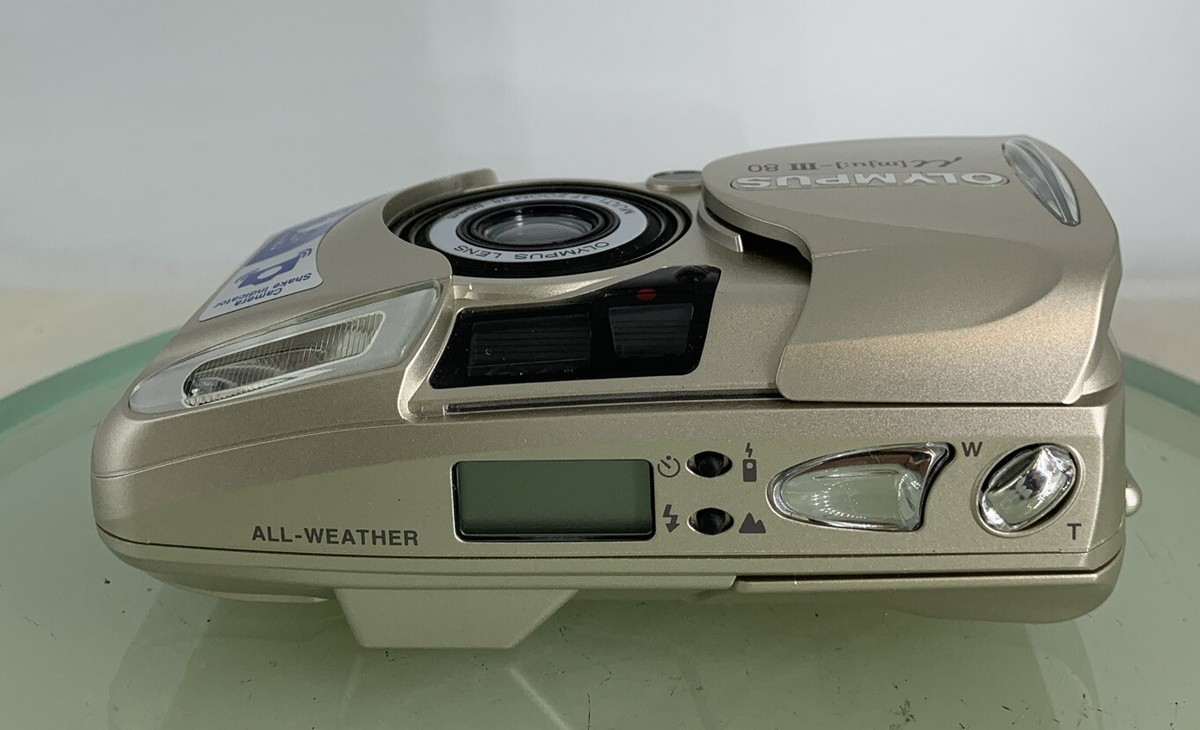 Olympus MJU III 80 Camera 35mm Film Point & Shoot Compact 38