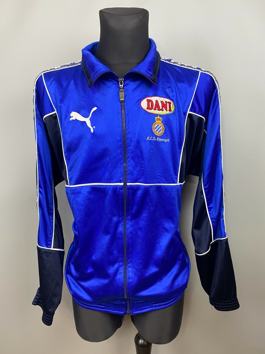 ESPANYOL 1995 1996 TRAINING JACKET FOOTBALL SOCCER PUMA MENS SIZE