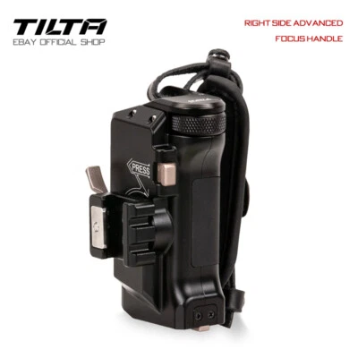 Tilta Left Side Advanced Focus Handle Holder Halter (Fits F570 Battery)+Adapter