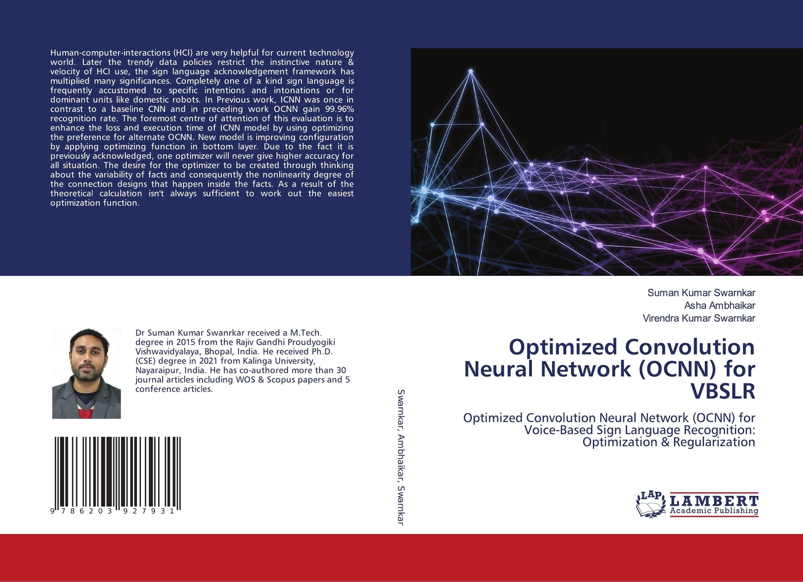 Thumbnail - Optimized Convolution Neural Network (ocnn) For Vbslr Swarnkar (u. A.)