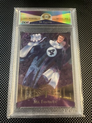 Mr. Fantastic 1995 Marvel Metal PC Slab