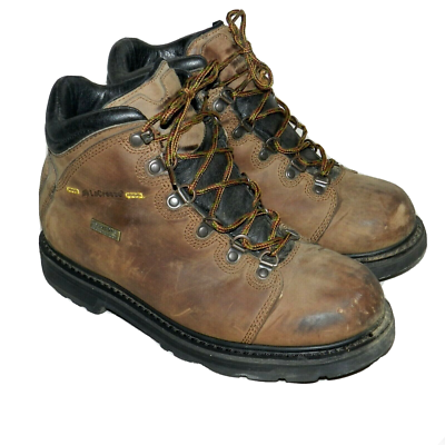 Lacrosse Quad Comfort Boots Hyper dri Waterproof Brown  display picture 2