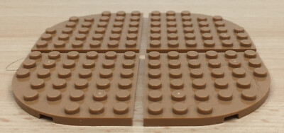 LEGO  Platte Viertelkreis Round Corner 6x6 #6003 viele Farben Halb- o. Vollkreis