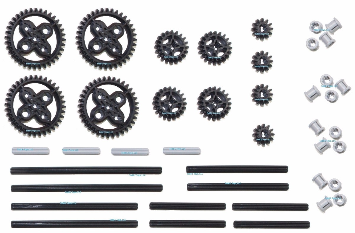 LEGO Technic 42pc Double Bevel gear axle pack SET lot (12,20,36