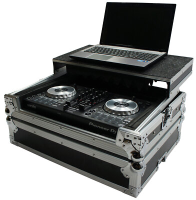 Harmony HCMINILT Flight Glide Laptop Stand Road DJ Case fits Reloop BeatPad 2
