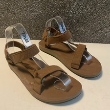 Teva Herren Original Universal Cord Sandalen. UK Größe 8. Braun