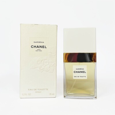 Vintage Chanel Gardenia Eau de Toilette 35ml New with Original Box
