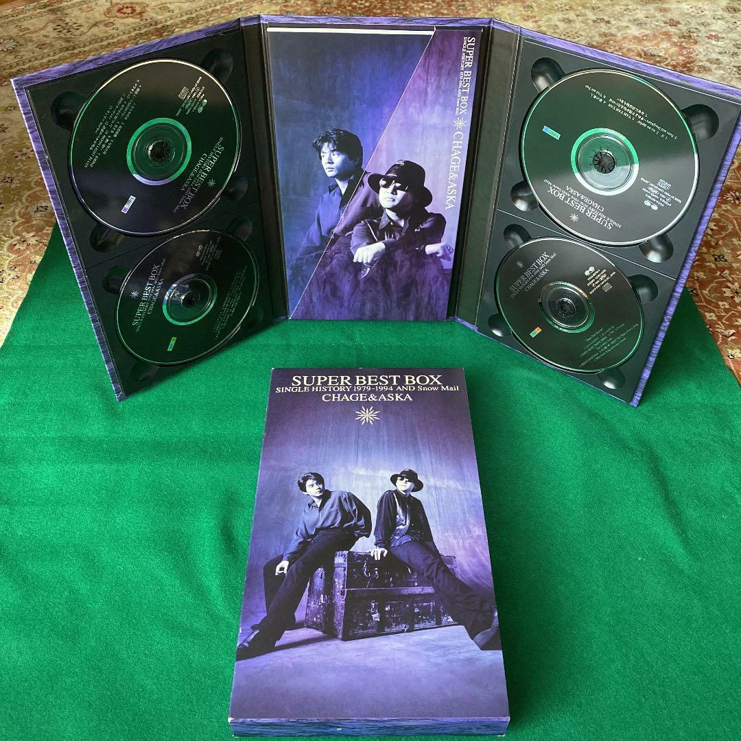 ランキング第1位 SUPER BOX BEST SINGLE BOX CHAGE&ASKA CD4枚組 CD ランキング第1位 SUPER BOX BEST SINGLE BOX CHAGE&ASKA CD4枚組 CD