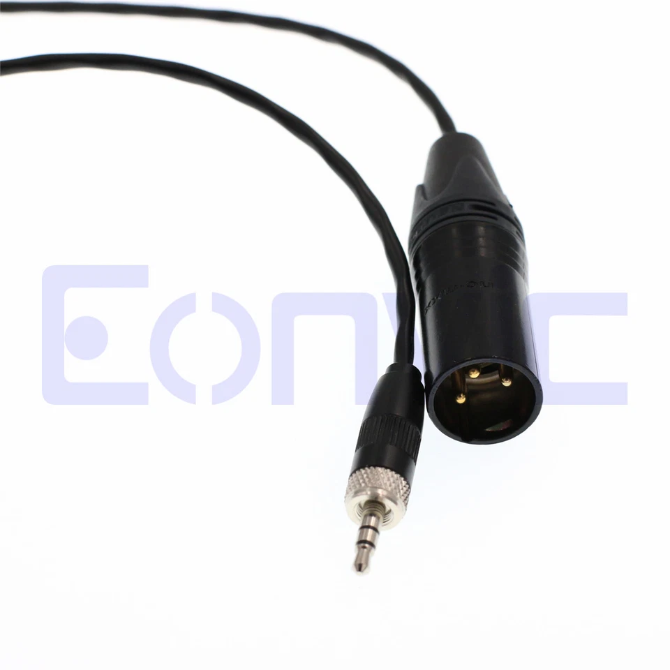 Locking 3.5mm XLR 3Pin Audio Cable for SONY D11 D21 Wireless Receiver FX9 Camera - Image 4 of 4