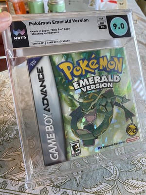 Pokémon Emerald, Graded 9.6 WATA A+, Auctioning At ComicConnect