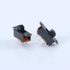 2 Position Mini Toggle Interrupt Micro PCB Slide Mount Switch 6 Pin 5/6mm SPDT