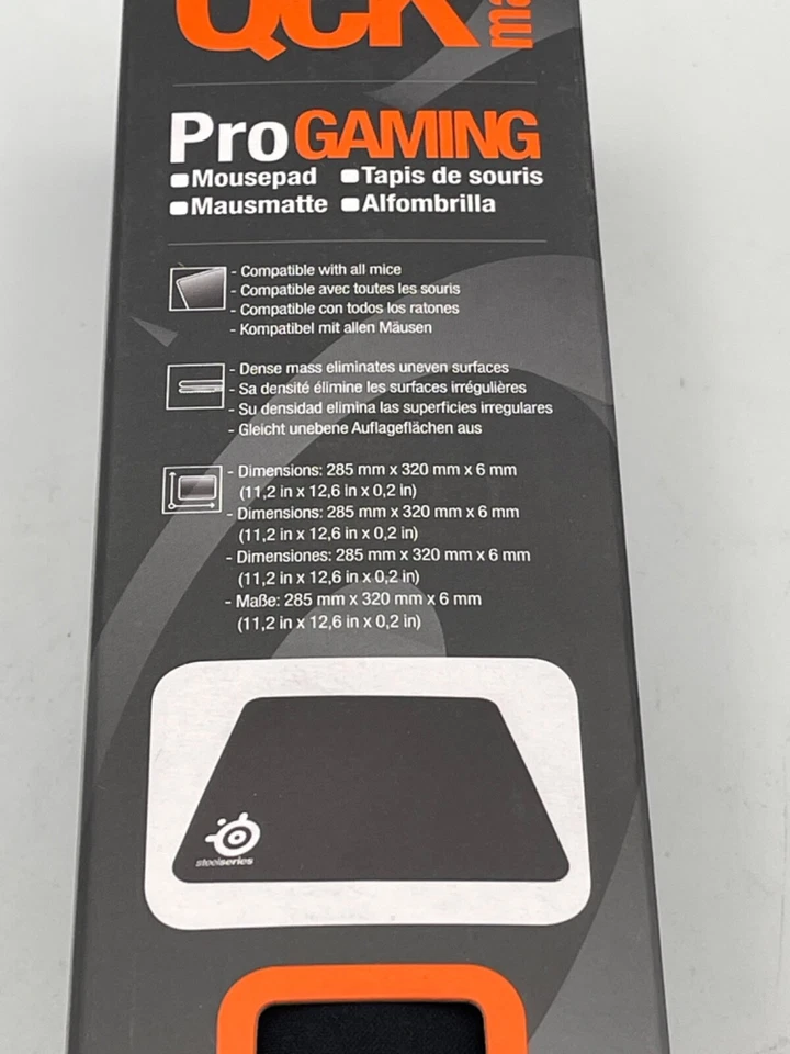 Steelseries QcK Mass PN63010 Pro Gaming Mousepad (11.2 x 12.6 x 0.24 inches) - Image 4 of 4