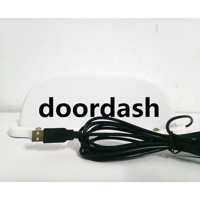 1 pcs 4 colors car doordash light LED Sign light with 3M line and