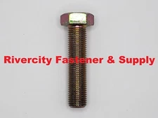 (1) M14-1.5X60  Bolts 14mm x 60mm Hex head Cap Screws Fine Thread M14x1.5 x 60