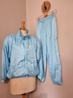 SELTEN VINTAGE 80S SCHULTER JOGGINGANZUG RODEO STYLE VERONIQUE & DAVINA
