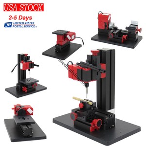 Mini Wood Metal Motorized Lathe Machine Woodworking Hobby 