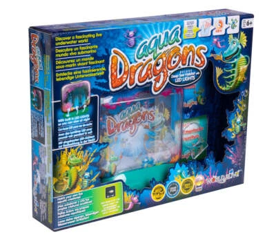 AQUA-DRAGONS Lernspielzeug Aqua Dragons Deluxe Deep Sea Habitat with LED Lights AD4003 Grün