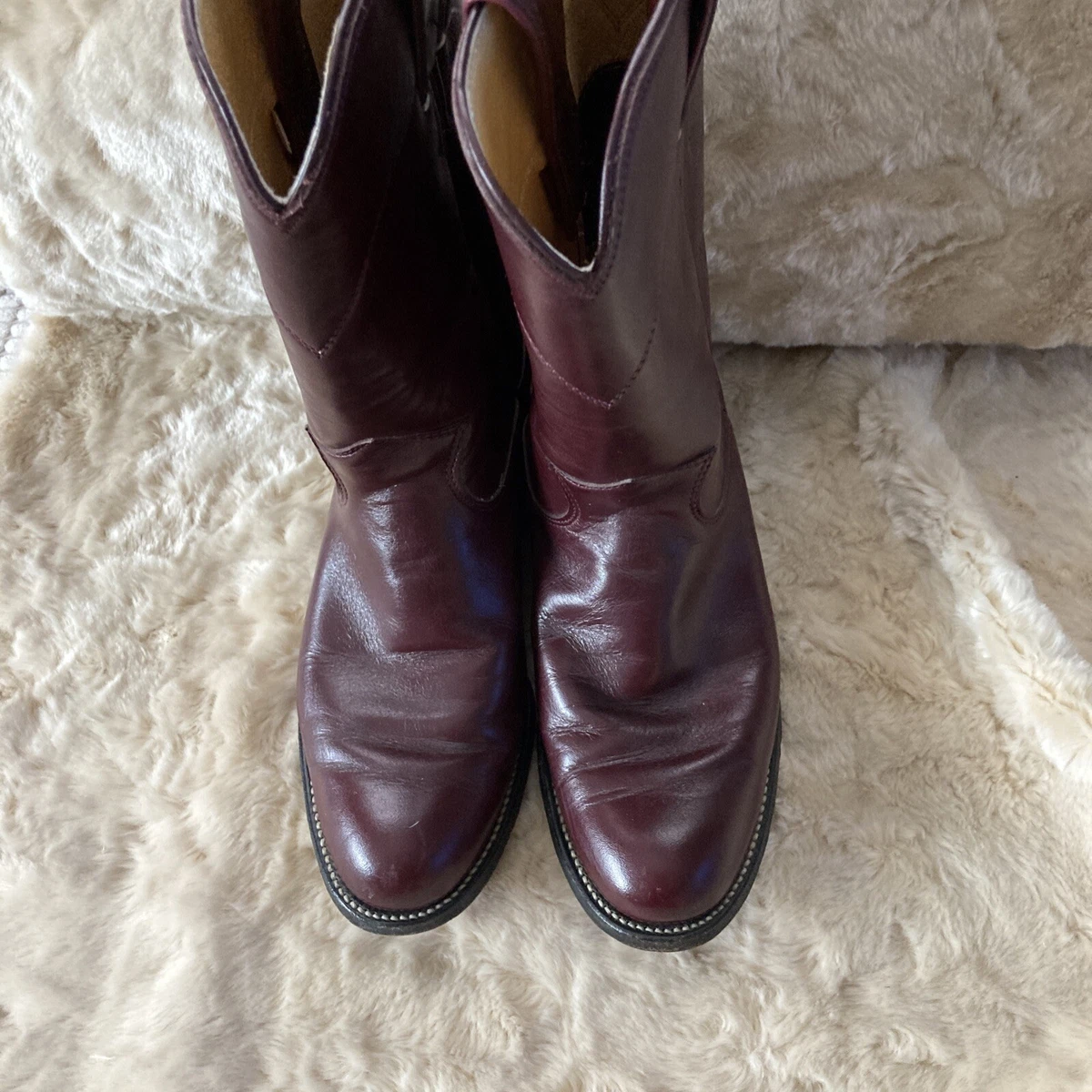 Justin short boots top