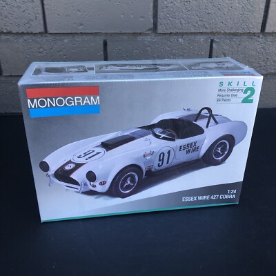 Monogram 1/24 Shelby Essex Wire Ford 427 AC Cobra Model Kit 2944 SEALED