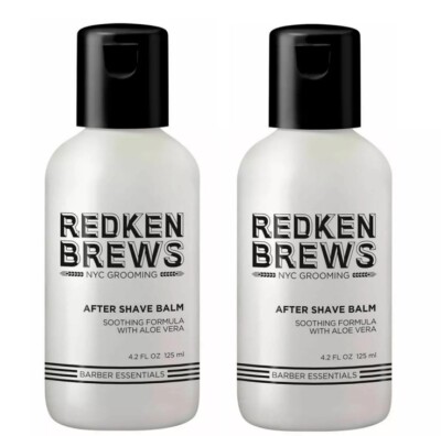 (2 PACK) Redken Brews After Shave Balm 4.2 oz