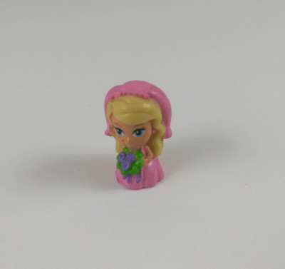 Squinkies Mattel Barbie Blind Bag Springtime Bride Barbie In Pink