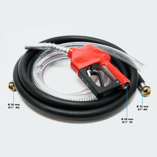 Elettropompa Diesel Gasolio Travaso Pompa 220V Pistola Automatica - Afbeelding 4 van 11
