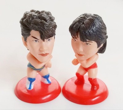 Crash Gals Chikusa Nagayo & Asuka Pro Wrestling Figures, Slightly Damaged