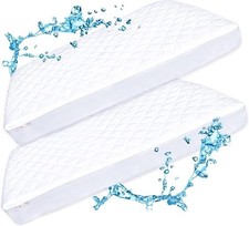 Crib Mattress Standard 52  x28   Pack of 2 , White