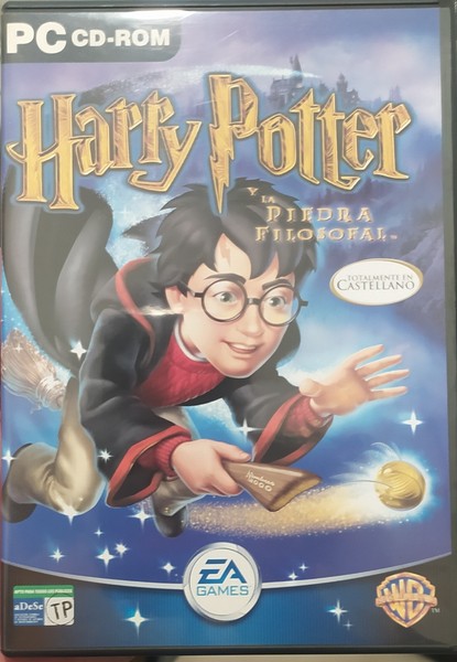 HARRY POTTER Y LA PIEDRA FILOSOFAL . Cd-Rom España . Envio Certificado