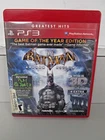 Batman Arkham Asylum 3-D Game of the Year Edition PS3 Sony PlayStation 3