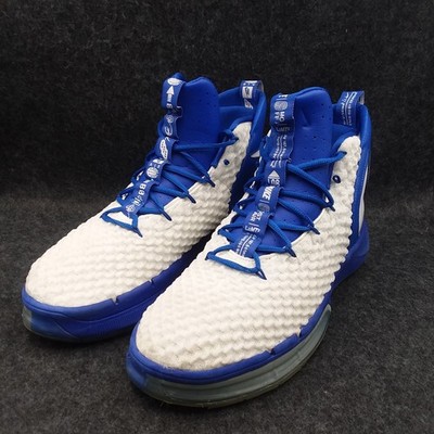 Nike AlphaDunk TB Shoes White & Royal Blue CN9491-405 Men display picture 3
