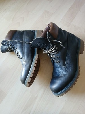 Timberland 6 '' Boots Herrenstiefel Leder Gr.43,5 Schwarz 