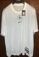 Nike Boston Celtics PE Short Sleeve Warm-Up T Shirt Size 2XL FB6778-133 New