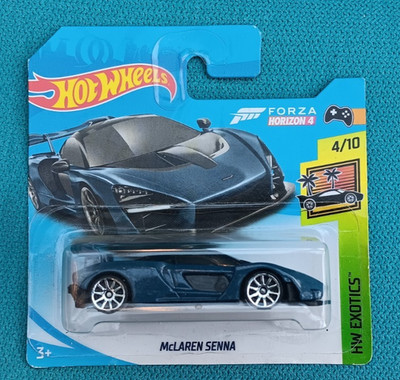 Hot Wheels McLaren Senna Forza Horizon 4 HW Exotics 4/10 #162/250 2019