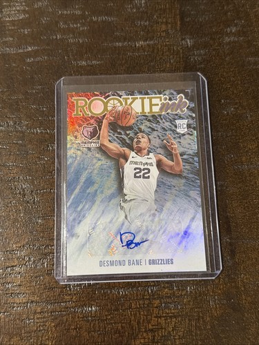 Desmond Bane #RI-DBN 2020 Panini Hoops Rookie Ink card