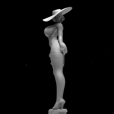 Eight foot Lord Achina Timit 1/24 Scale Resin Model Kit Unassembled Unpainted 