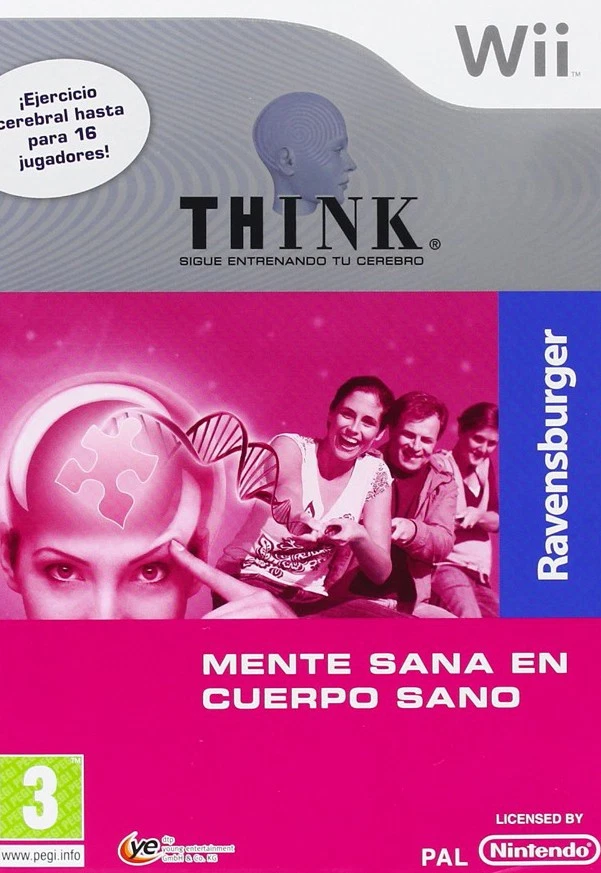 JUEGO WII THINK MENTE SANA EN CUERPO SANO WII 20288191