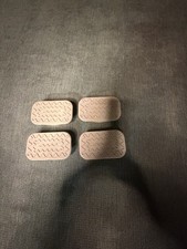 Baby Gate Wall Protector, 4-Pack, Pressure Mounted, White