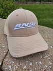 BNSF RAILWAY 2023 PEAK SEASON Tan / Khaki TRUCKER STYLE MESH BACK CAP HAT NEW — photo 1